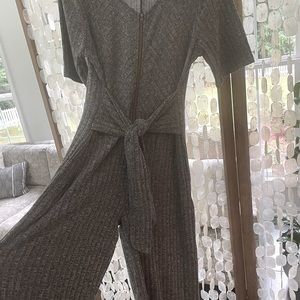 Piper & Scoot Gray Jumpsuit
